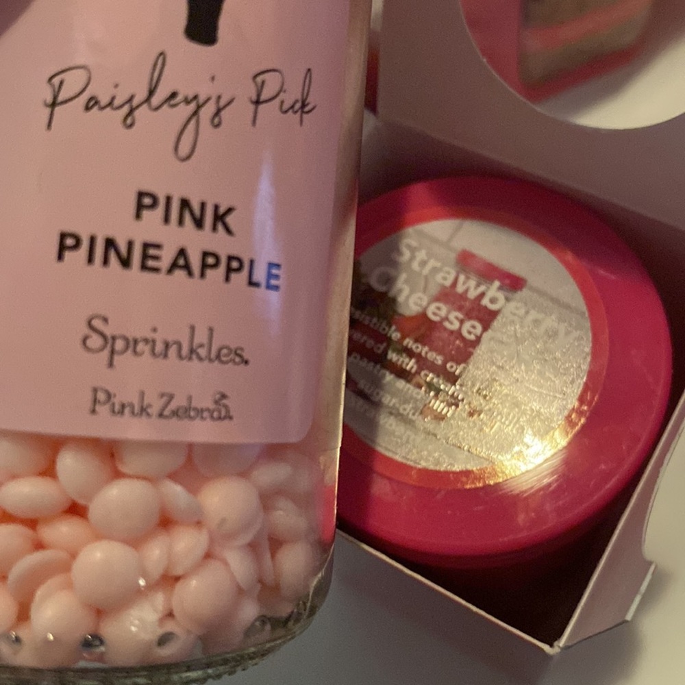 Pink zebra Bundle Strawberry Shortcake with Pink Pineapple